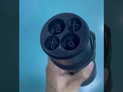 Custom DC fast GBT to CHAdeMO adapter