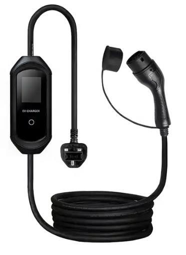 IP55 Type 2 Portable EV Chargers 3.5KW 7KW Home Lightweight Easy Installation