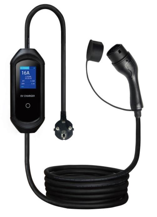 IP55 Type 2 Portable EV Chargers 3.5KW 7KW Home Lightweight Easy Installation