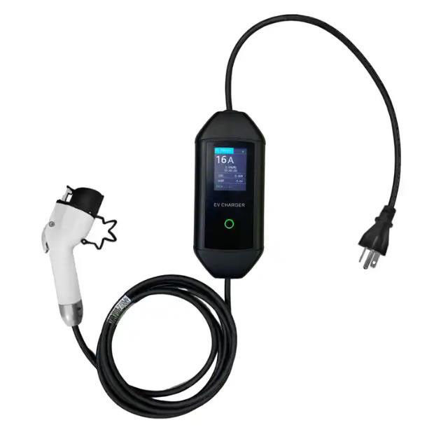 3.5KW 7KW Home Portable EV Chargers Type 1 SAE J1772 IP54 Protection Level
