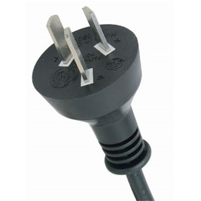 OEM Australian AC Power Cords PVC Insulated 0.75mm SAA Extension Cable