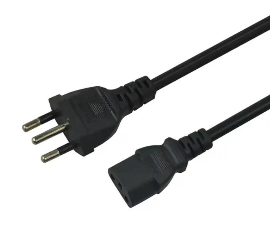 Customized Brazil Power Cable 1.5m / 1.8m / 2m AC Power Cord Cable