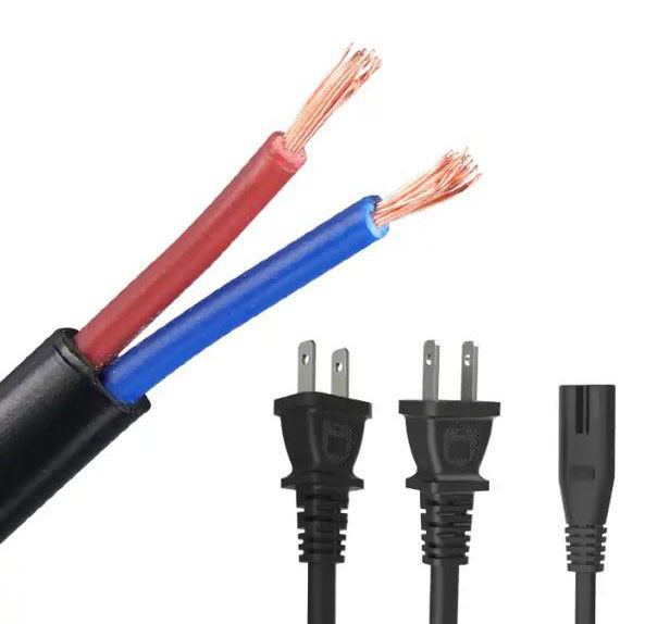 PVC NEMA Japan Power Cord Type C13 18awg Extension Power Cable