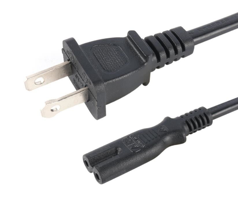 Type NEMA 5-15P US Standard Power Cord PVC 3 Pin Power Supply Cord