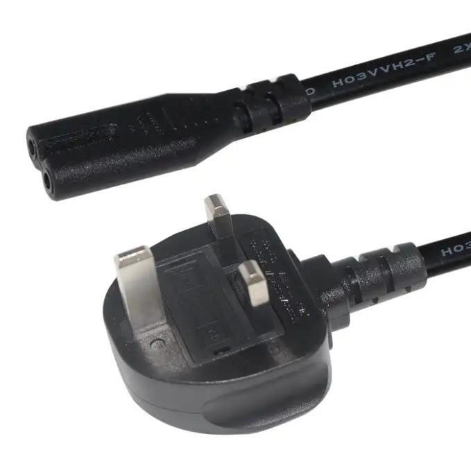 IEC UK AC Power Cords 1.5M 3 Prong Plug Mains Lead Cable 5Ft