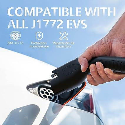GBT 3.5KW 7KW IP65 Compact Portable EV Chargers Weather Proof And Over Current Protection