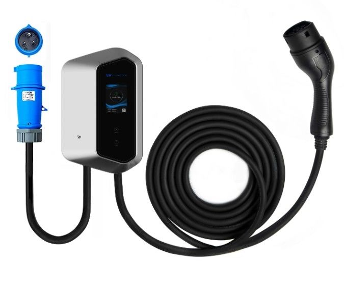 Type 2 AC 16A 32A Fast Charger Electric Car Station 250-480v