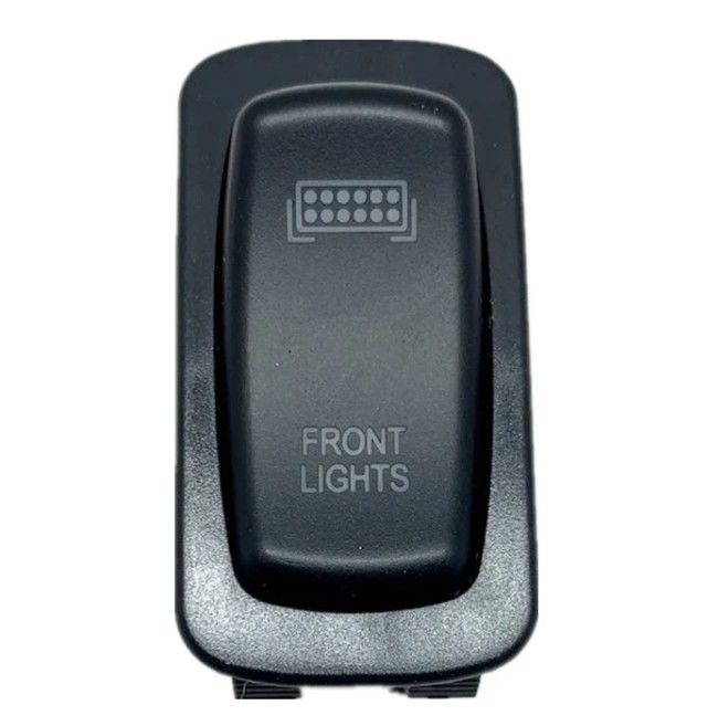 Carling Style Car Rocker Switch 12v 20a 24v 10a Red Cover Red Led Light Dashboard Hazard Emergency Warning