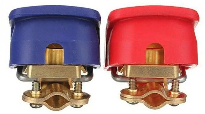 1 Pair 12V Car Quick Release Battery Disconnect Terminals Clamps Connectors Automotive Inline Fuse Holder