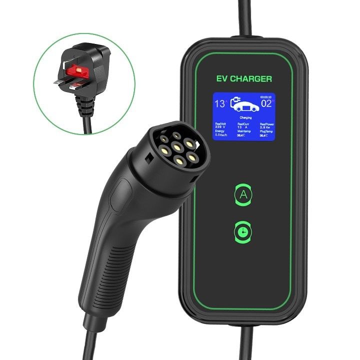 GBT 3.5KW 7KW Portable AC Charging Cable Home Portable EV Charger Tpe Jacket