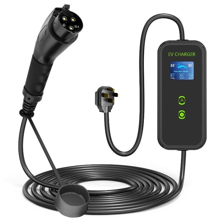 Type1 SAE J1772 16A 32A 40A Portable Ev Charger With UL&CE&FCC&ROHS Certifications