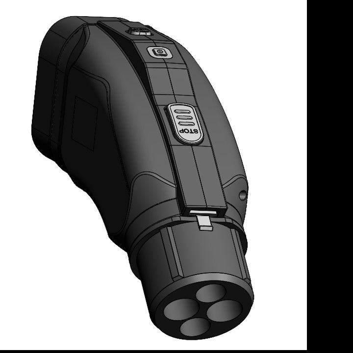 125A DC MAX 500V CCS2 TO CHAdeMO Adapter DC Fast 50kw / 62.5kw / 100kw