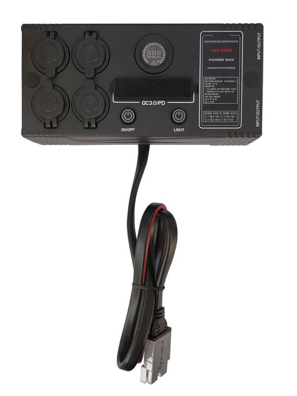 Portable USB QC3.0 PD Switch Control DC DC Charger Mini Power Box With Control Box