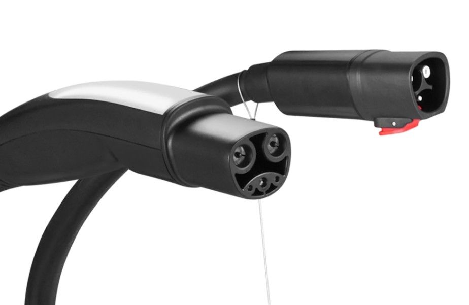Smart Portable Tesla NACS EV Chargers 240V AC 16A/32A/40A SAE J3400 Home Electric Car Charger