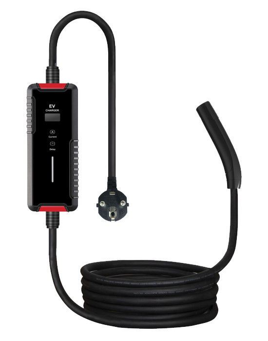 Smart Portable Tesla NACS EV Chargers 240V AC 16A/32A/40A SAE J3400 Home Electric Car Charger