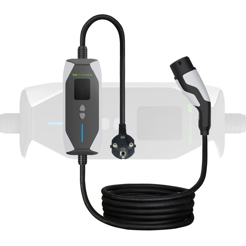 16A 3.5KW 32A 7KW Portable EV 240V TYPE 2 Home Portable Level 2 EV Charger For Ev Cars