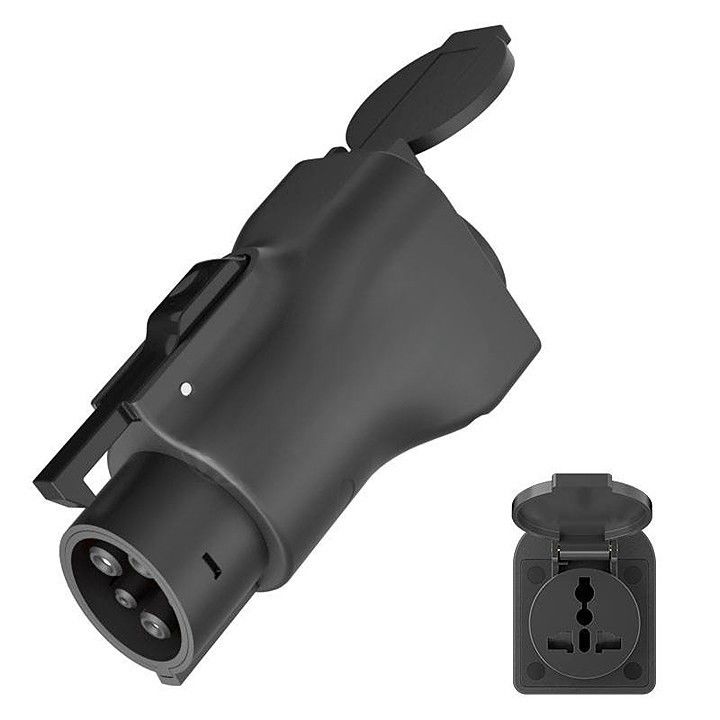 Vehicle To Load Adapter J1772 Plug Ev Connector Adapter Ev Discharging Outlet J1772