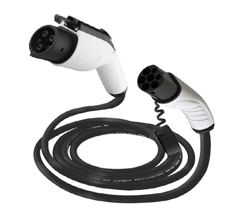 11kw Electric Car EV Charger Extension Cord Portable 16A 3 Phase