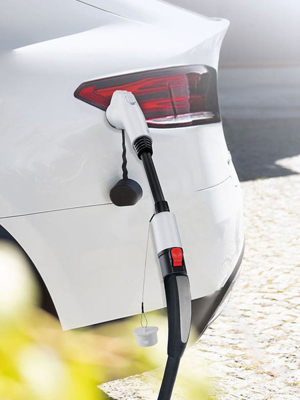 Portable Safety 60A 250V Tesla to Type1 EV Charger Adapter With Cable For Electric Car Charger