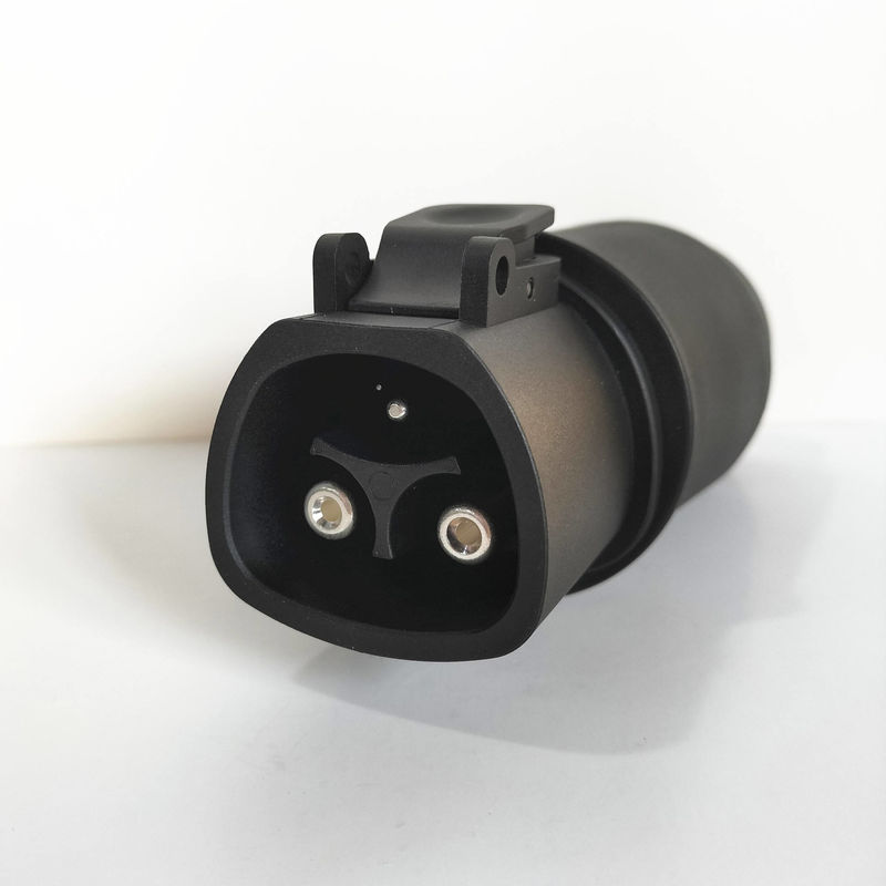 Tesla To Type2 Charger Adapter 60A max Connector 14kw Ev Plug Charging fast