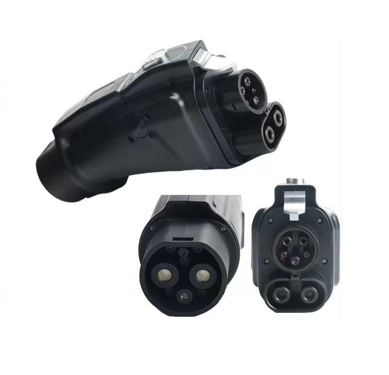 DC Charging EV Adapter CCS1 to GBT connector Ev Fast Charging Plug 200a Dc Combo Adapter