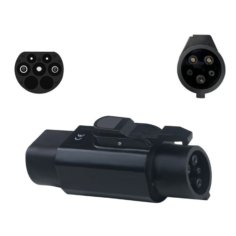 Type2 To J1772 EV Charging Adapter Male Type1 To Female Type 2 Electric Vehicle Charger Connector