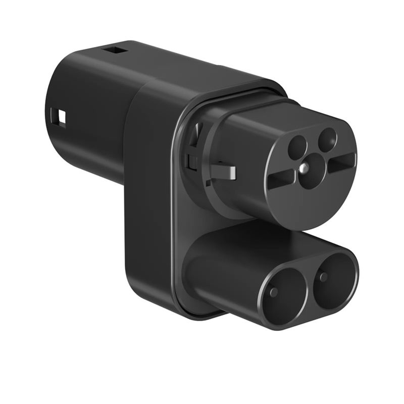 Ev Adaptor Charger Adapter Electric Vehicle Charging TPC CCS2 TO Type2 For Tesla Model 3/s/x/y