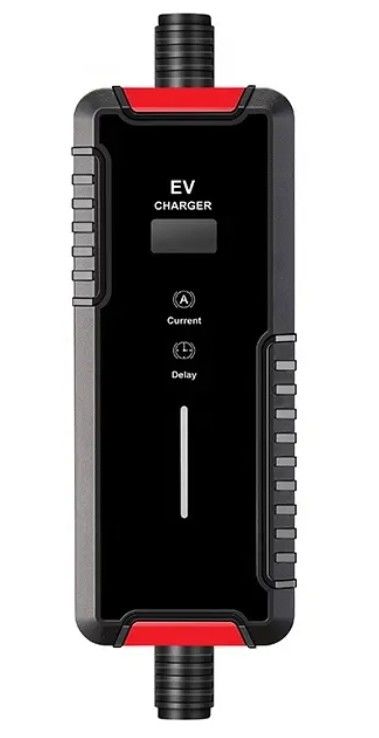 High Quality Electric Fast Type2 Ev Charger 8-32a portable ev charger With Screen Adjustable