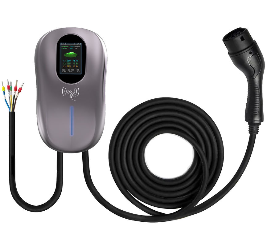 wholesale ev charging station Car Charger 11kw OEM Ev Outdoor IEC 62196 TYPE2 wallbox outdoor